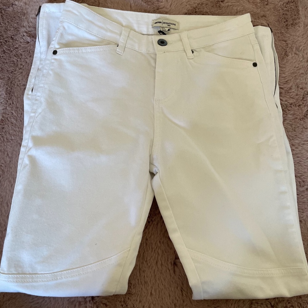 White reiss jeans - size 4